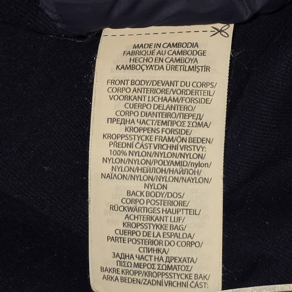 Polo Ralph Lauren Men Navy Blue Performance Hooded Vest Puffer Full Zip Sz Large - Picture 5 of 7